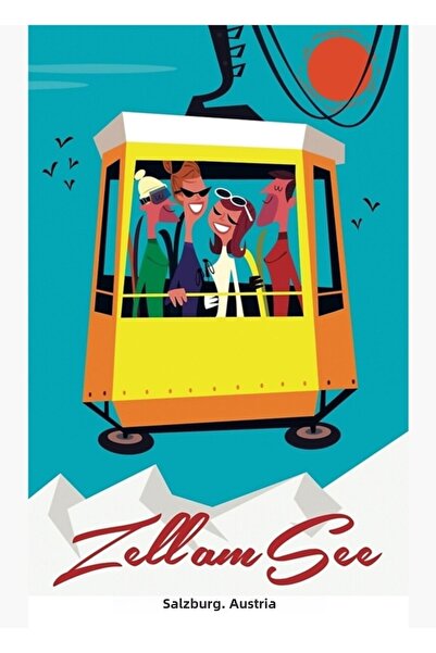 Universal Декоративен дървен плакат-картина Зел ам Зе