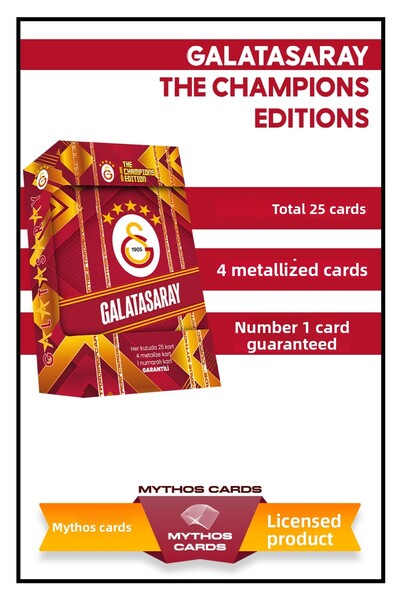 Galatasaray إصدار الأبطال: غالاتاساراي 2024-25 - صندوق معدني