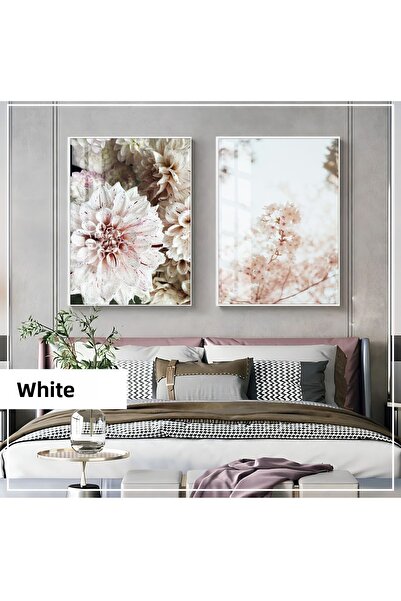 Harikabirev HARİKABİREV | COMBINAT DE FLORI DE ORTANCA ALBĂ (BOTANIC) | TABLO...