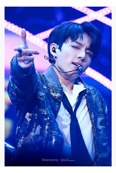 Universal Idol Jungkook 5 Tablo Poster decorativ din lemn Cod3590