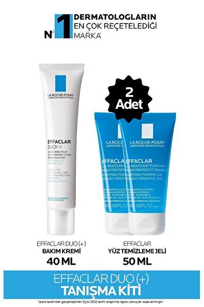 La Roche Posay Akneye Eğilimli Ciltler için Effaclar Duo Tanışma Seti