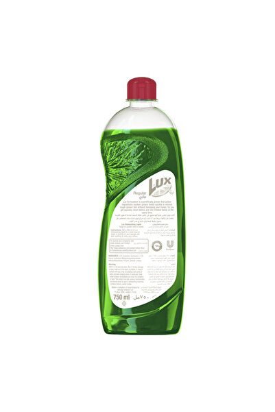 LUX Dishwashing Liquid Regular 750ml – Powerful Grease-Cutting Dish Cleaner