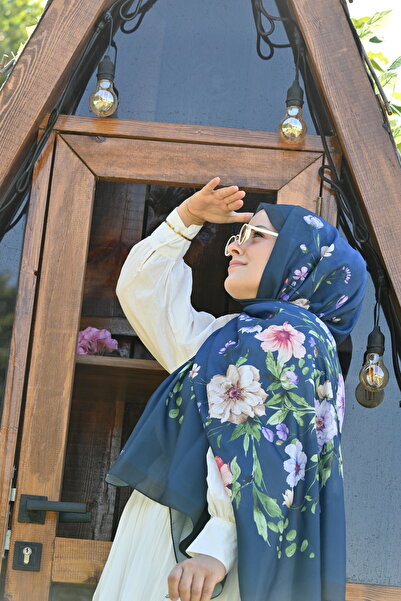 DESENAY șal cu model de flori