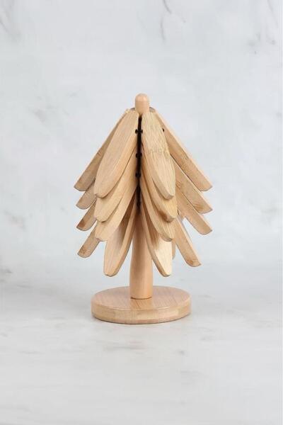 MİEN Bamboo Tree Tray with Mien Stand