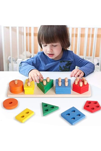 UHM ألعاب مونتيسوري الخشبية بسعر المصنع، مكعبات التكديس والفرز، الألغاز الحسي...