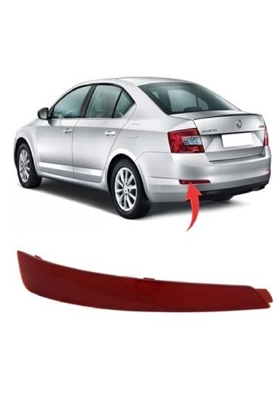 OEM Octavia 2013-2016 المصد الخلفي العاكس - يسار 5e 5945105