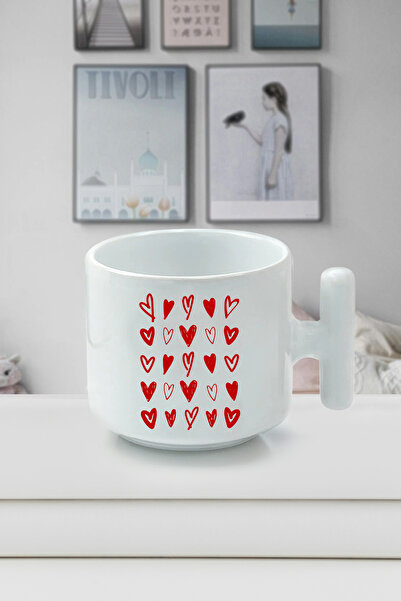 shop Heart Pattern Printed t Mug