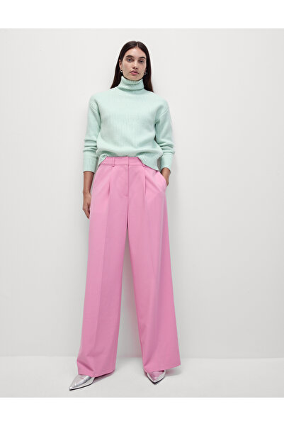 Marks & Spencer Wide Leg Dokuma Pantolon