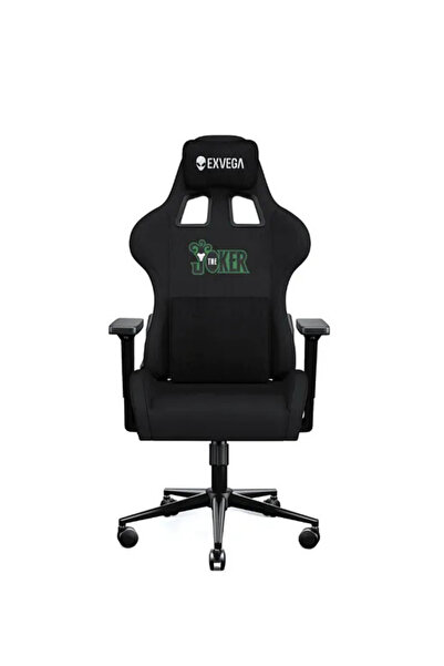 EXVEGA Vesta 2025 Kumaş Oyuncu Koltuğu Siyah Joker Edition