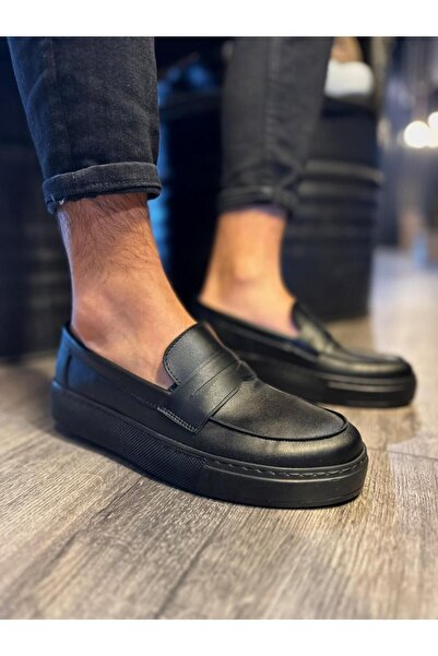 Knack Pantofi clasici casual 400 negru (talpă neagră)