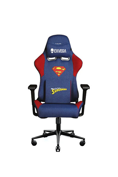 EXVEGA Vesta Kumaş Oyuncu Koltuğu Superman Edition