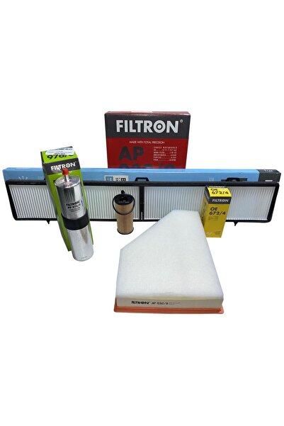 Filtron BMW E90 3.20d N47 MOTOR 184 HP BAKIM SETİ