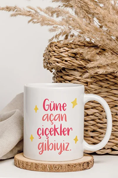 shop We Are Like Sunflowers Mug