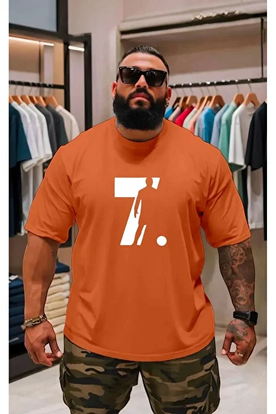 BENROMA Plus Size Unisex Printed T-Shirt