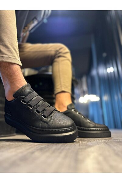 Knack Casual Shoes 521 Black (Black Sole)