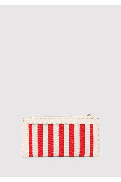 Mavi Red Striped Wallet 1913131 -10076