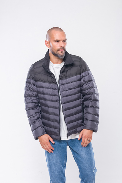 Kevin K237 Men's Anthracite Slim Puffer Jacket