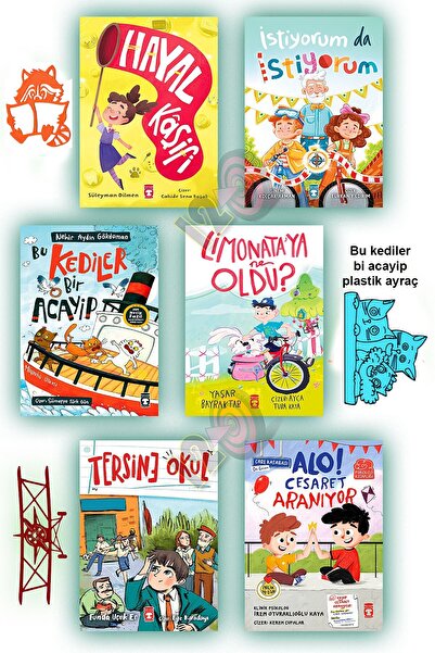 Timaş Çocuk Hayal Kaşifi Bu Kediler Bir Acayip Tersine Okul İstiyorum Limonat...