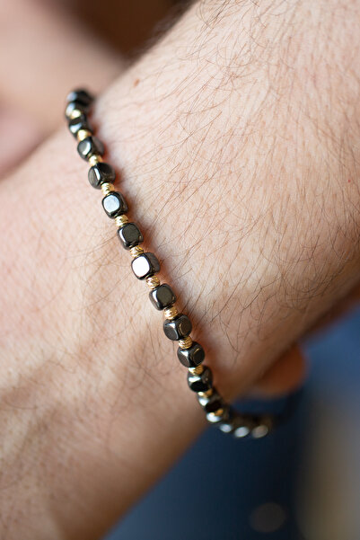 Safir Kuyumculuk 14 Ayar Altın Erkek Bilekliği