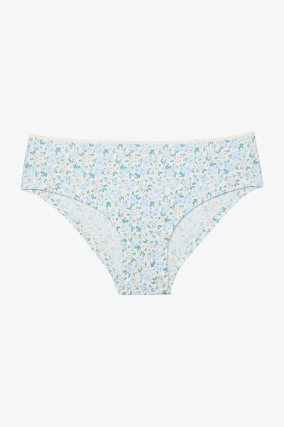 Penti Floral Patterned Dream Flower Normal Waist 3-Piece Hipster Panties