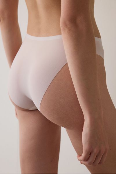 Penti Ecru Zero Gram Nahtlose, nicht abfärbende Slip-Höschen mit normaler Taille
