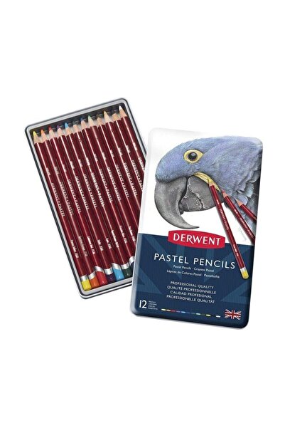 Derwent Pastel Pencil 12 Pieces Tin Box