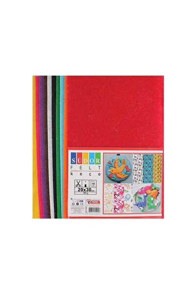 Genel Markalar KEÇE 20x30 10 RENK 180 GR SK37 ( 1 ADET FİYATIDIR)