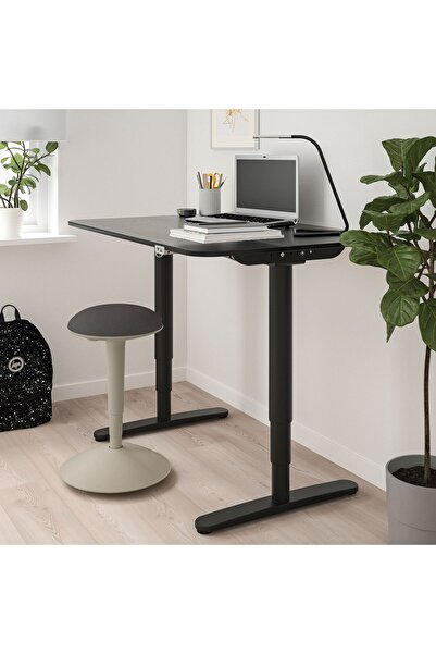 IKEA NILSERIK tabure, vissle gri