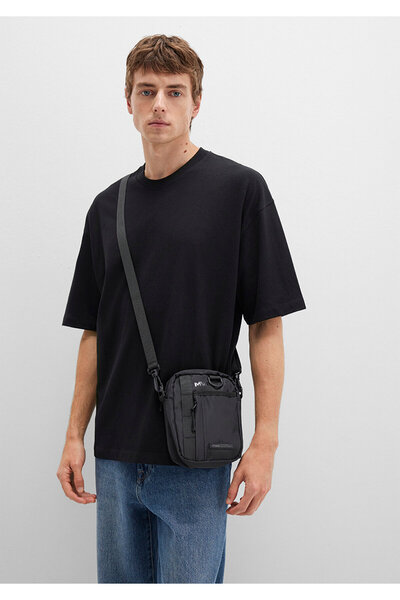Mavi Mvjns Logo Printed Black Crossbody Bag 0911558-900