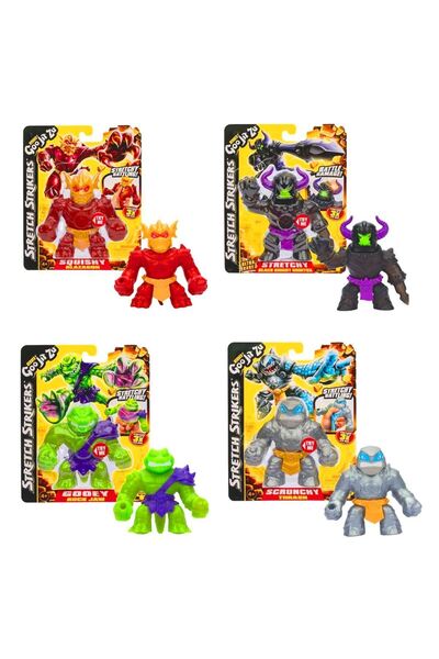 Goojitsu Goojitzu Stretch Stkikers Gjt51000 Stretching Soft Figures 3+