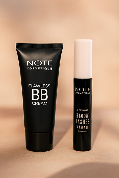 NOTE FLAWLESS 02 BB KREM VE BLOOM LASHES MASCARA