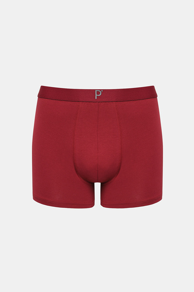 Penti Boxeri multicolori din 3 piese Burgundy pentru bărbați