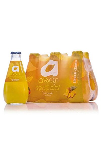 Avşar Mango Ananas Doğal Maden Suyu 6x200 ml