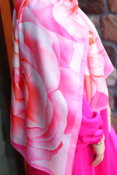 Modechic Collection Rossa Pattern Cotton Hijab Shawl