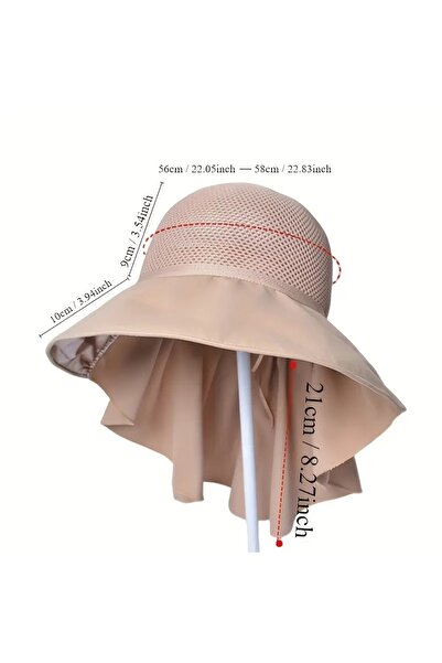 GlassySKY Wide Brim Mesh Breathable Lightweight Women's Hat Sun Protection,,Summer Beach Vacation Outdoor