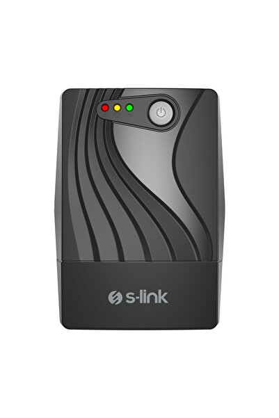 S-LINK Might U60 600va 12v7ah*1 360w Siyah Line-interactive Kesintisiz Ups Güç Kaynağı