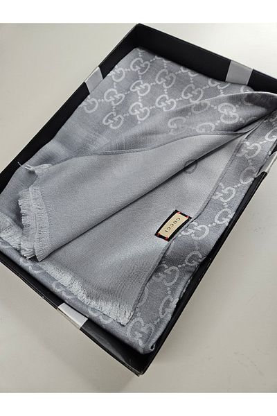 Webinay Home Premium a Quality Double-Sided g Pattern Wool Silk Shawl Summer Thin Fabric Silk Scarfs Hijab