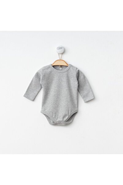 Minimus Yeni Doğan Kız Ve Erkek Bebek Pamuklu Tulum Takım Tarz Salopet Ve Sweatshirt Badi 2li Yenidoğan Set