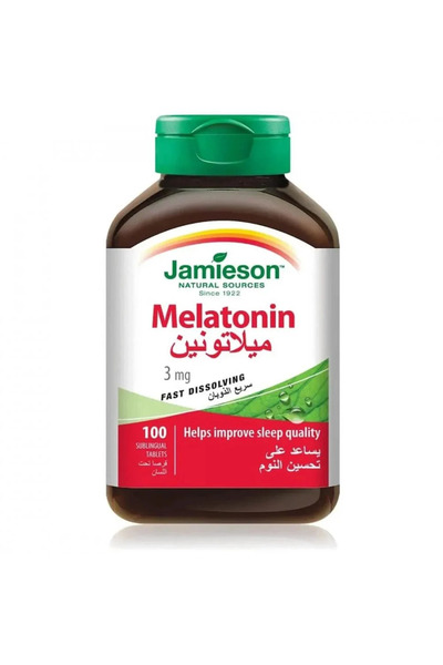 Jamieson جاميسون ميلاتونين 3 ملغ 100 قرص