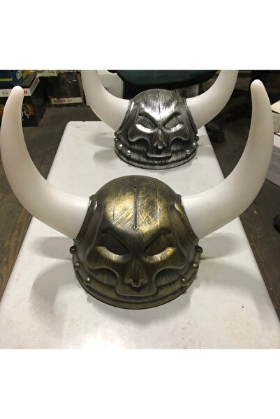 ELİS Torpido Önü Viking Lamba Şapkası Büyük Kırmızı 12/24