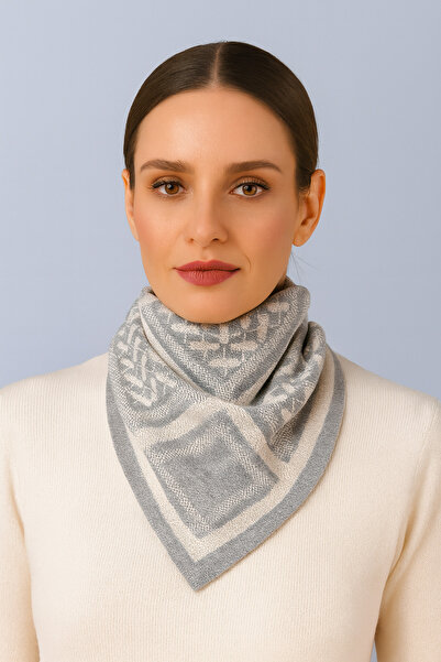 Sebir Moda Desenli Triko Fular