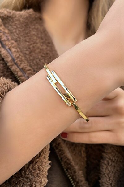 Altınaşkı Ajda Kaburga Altın Bilezik