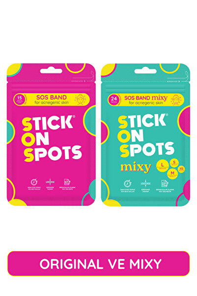 Stick On Spots S.O.S Original (15’li) & Mixy (24’lü) – %100 Hidrokolloid Bandı