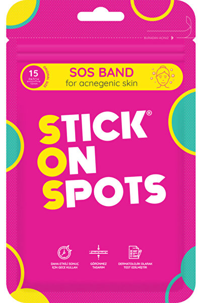 Stick On Spots S.O.S Original (15’li) & Mixy (24’lü) – %100 Hidrokolloid Bandı