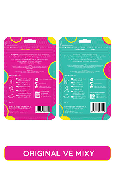 Stick On Spots S.O.S Original (15’li) & Mixy (24’lü) – %100 Hidrokolloid Bandı