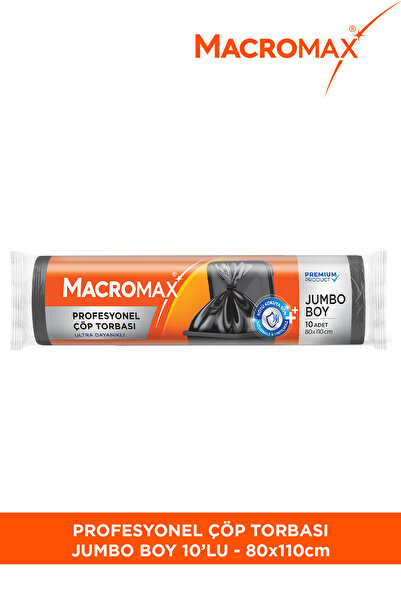 MACRO MAX Profesyonel Çöp Torbası Jumbo Boy