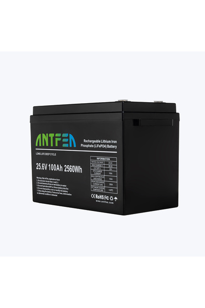 Antfea 24V100Ah ABS Lityum Akü LiFePo4
