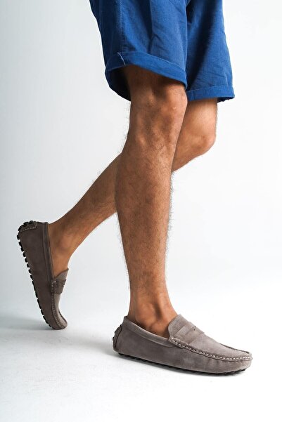 Mubiano Истинска кожа мъжки сует визон мокасини -MSSR1277-VZ