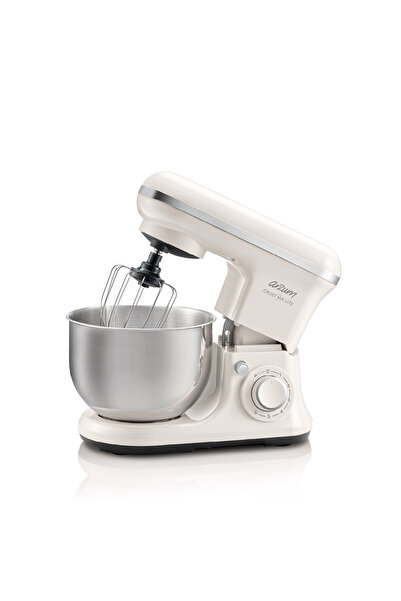 Arzum Crust Mix Lite Stand Mikser 5L Kapasiteli 3 Farklı Aparat 1500W Beyaz -...