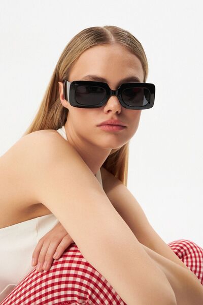 Aqua Di Polo 1987 Siyah Kadın Güneş Gözlüğü Apsn011201--50 Ekartman